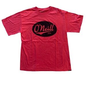 O'Neill Men's Bold Red Graphic Tee